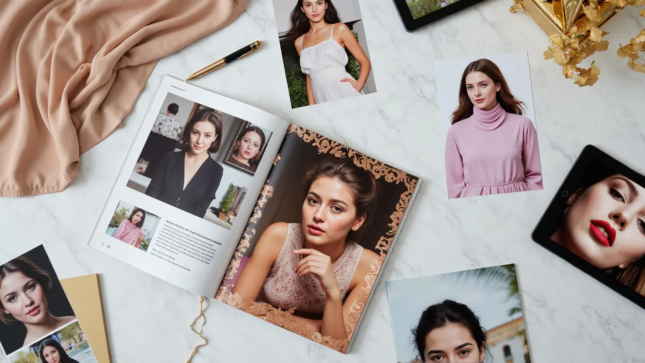Different Types of Model Photos